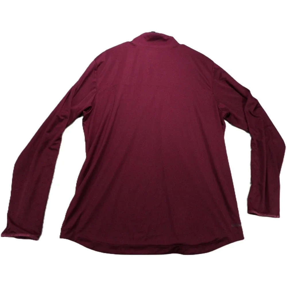 Adidas Mississippi State Bulldogs Zip Player Pullover XL Maroon AEROREADY Men LS